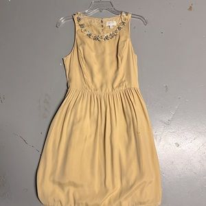 Harlyn nude embellished cocktail dress